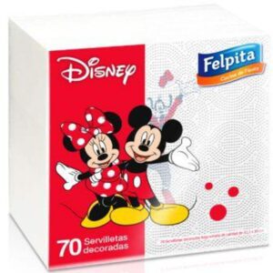 Servilleta Felpita DISNEY x 70 unid