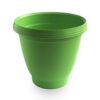 Maceta Alicante Colores Varios 18 cms  .