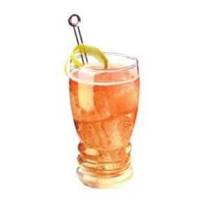 Vaso Vidrio Barcelona T/Largo x 370 cc*
