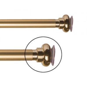 Barral Liso Metalizado/Dorado a 2mts.