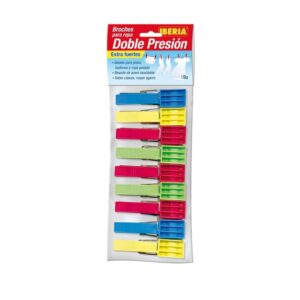 Broches Plasticos Doble Presion x 9 u. Iberia
