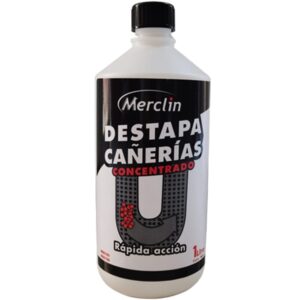 Destapa cañerias Merclin x 1 Lt  .