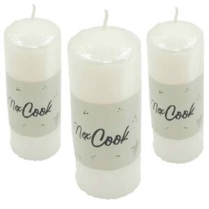 Vela XL Pilar 273 Natural 7,5x15cms*