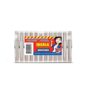 Broches Madera Iberia x 12 unidades