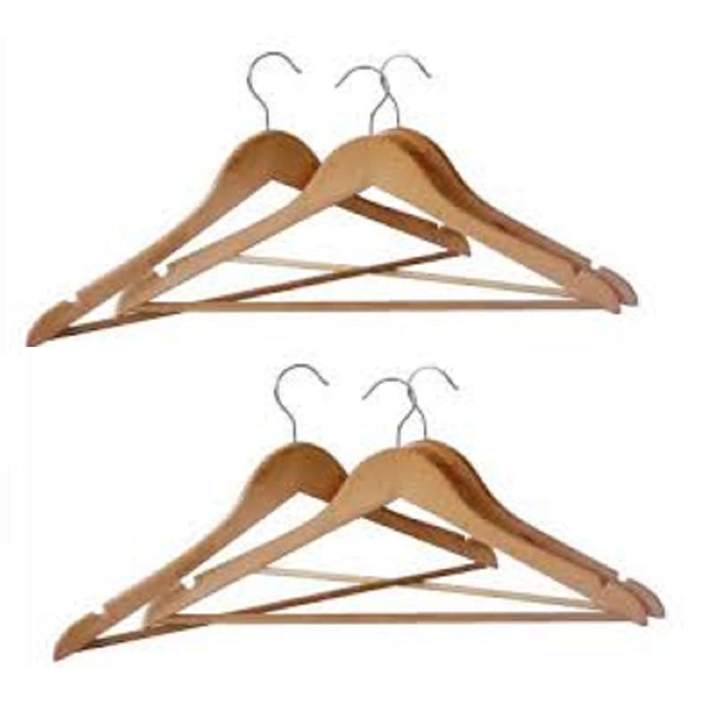 Set x 3 Perchas Madera Anatomica Macao*