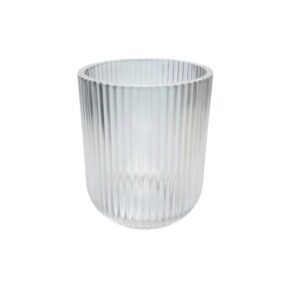 Alternative view of Set x 6 Vasos Vidrio Rayas Agua Lines 270 cc .