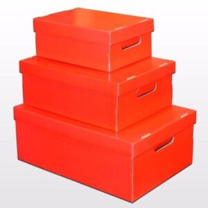 Caja Carton Lisa Med. Color 39x30x15 .