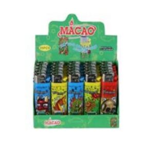 Encendedor Piedra Macao Decorado *