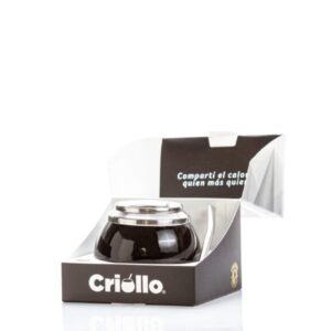 Mate Ceramica Criollo c/Bombilla y Caja