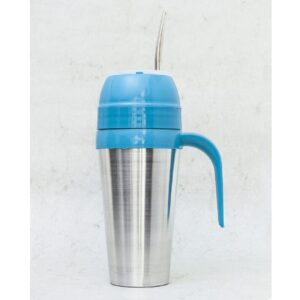 Mate Autocebante Metalico 400ml Duzzi