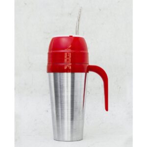 Mate Autocebante Metalico 400ml Duzzi