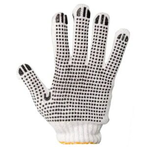 Guantes Moteados Blancos