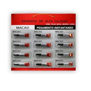 Pegamento Instantaneo Macao x 3grs*