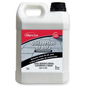 Quita Restos de Obra Concentrado 2 lts  .