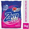 Jabon Polvo Zorro BE x 3kg *