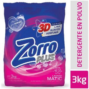 Jabon Polvo Zorro BE x 3kg *