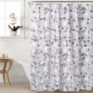 Cortina Baño Simple c/Gancho Eliplast.