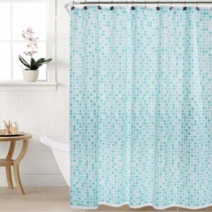 Cortina Baño Simple c/Gancho Eliplast.