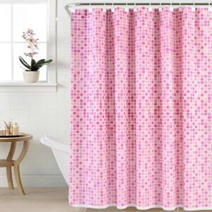Cortina Baño Simple c/Gancho Eliplast.
