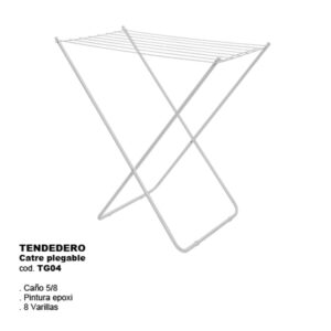 Tender para Ropa c/7 sogas  .