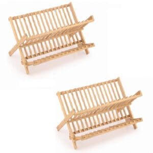 Secaplatos Madera Bamboo 45x27x23 Suka