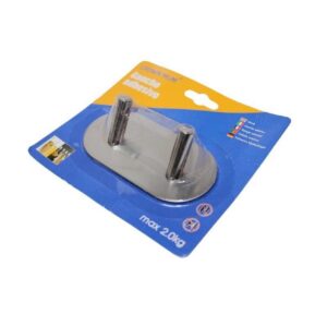 Gancho/Percha Doble Metal 548 Autoadhesivo*