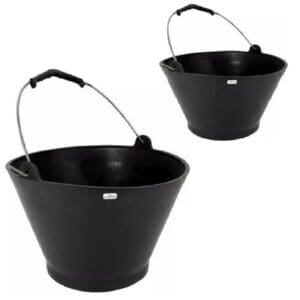 Balde Plastico Albañil Manija Alambre