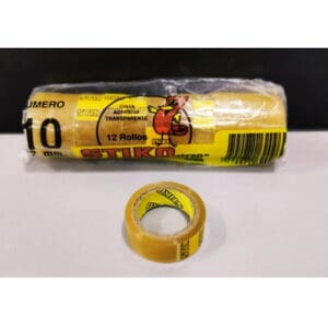 Pack x 12 Cinta Adhesiva Stiko 12x7 mts