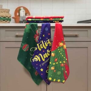 Repasador Microfibra Navideño City 40x60*