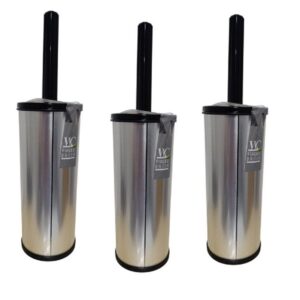 Escobilla 020 c/Base Plast.Redonda Simil Aluminio*