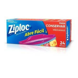 Bolsa Ziploc Freezer Mediana 12 unid *