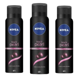 Desod Aerosol Nivea BlackPearl / BlackWhite 150ml*