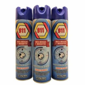 Insecticida 911 MMM Aerosol 360ml .