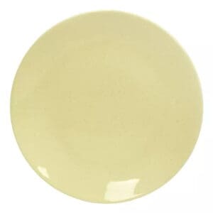 Plato Playo Ceramica Amarilla 24 cm CRMK L100 .