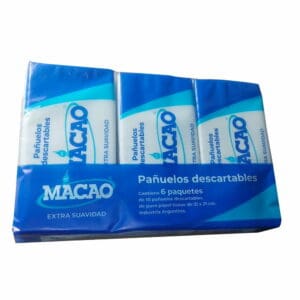 Pa�uelos Desc. x 10 unid. Macao *