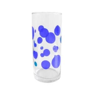 Vaso Vidrio Jamaica Decorado 320cc