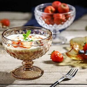 Set x 6 Copas Vidrio Postre 685 Lirmartur Color