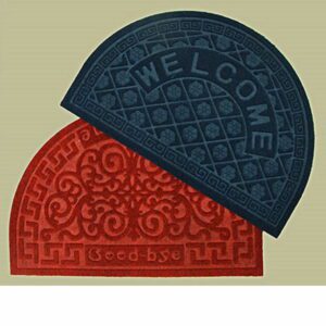 Felpudo 0411 SemiCirculo Color Base Goma.