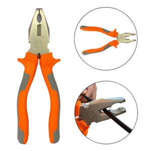 Alternative view of Pinza 8" Acero SD06 Refor.m/Plastico 20cms