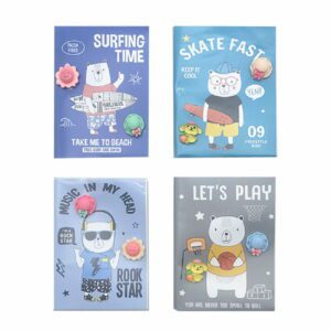 Libreta 2385-6 Ositos Deco 11x9 cms