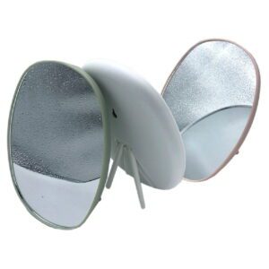 Espejo 102 Tocador 20cm Oval Plastico c/Pie