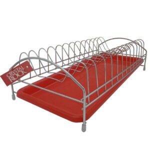 Escurreplatos 1 Piso 766 Cromado Crystal Rock*