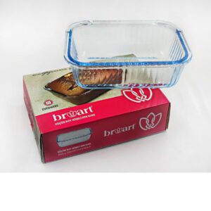 Fuente Broart  24x22 Vidrio p/Horno 1660 ml.