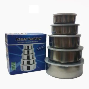 Set x 5 Hermeticos 398 Metalicos Tapa Plastica*