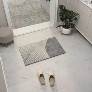 Felpudo 840 Geometrico 37x57 Base PVC Barak .