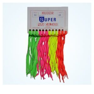 Cordones Fluo 80 cms x 12*