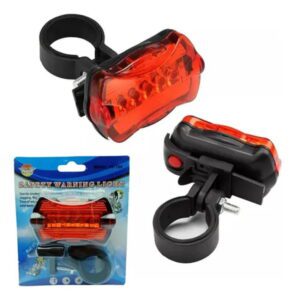 Luz Bici Trasera 5 Leds Makao*