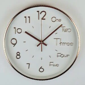 Reloj 40199 Pared 30 cms Borde Relieve *