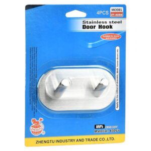 Gancho/Percha Doble Metal 548 Autoadhesivo*