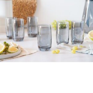 Set x 6 Vaso 776 Vidrio Fume 300 ml*